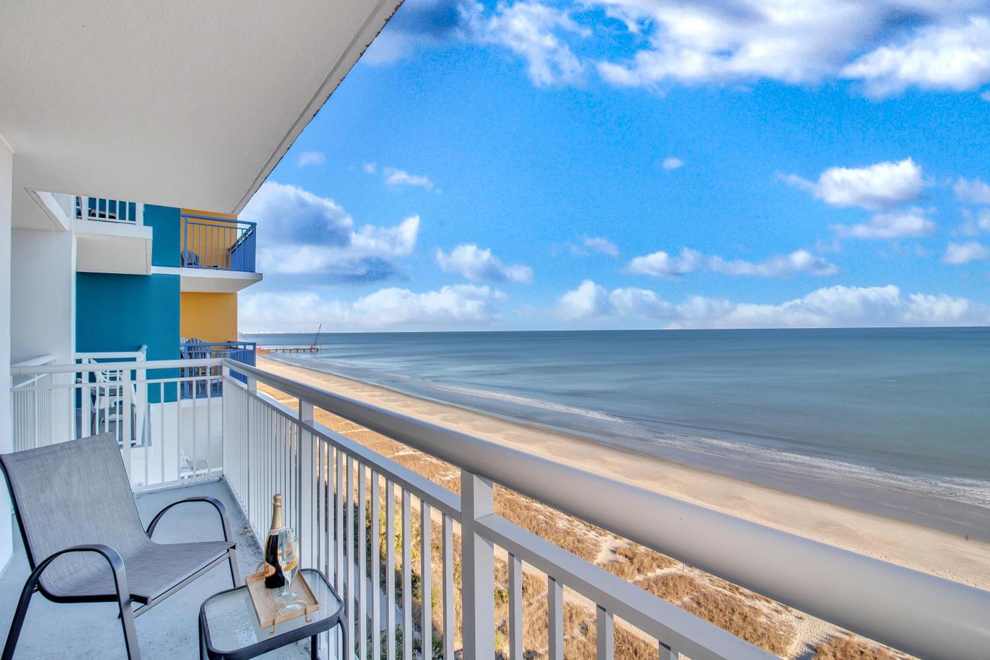 Oceanfront Work From Here Central Location! 1157 Myrtle Beach Eksteriør billede