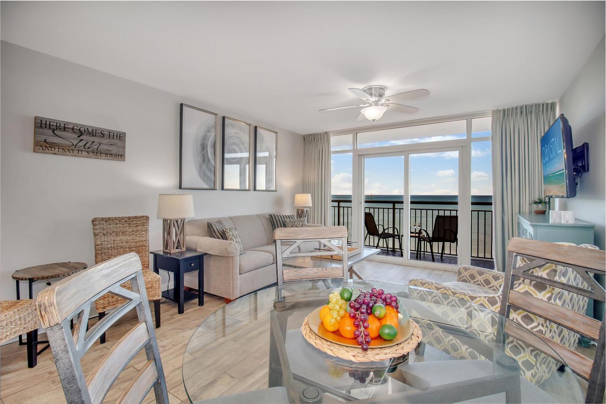 Oceanfront Work From Here Central Location! 1157 Myrtle Beach Eksteriør billede